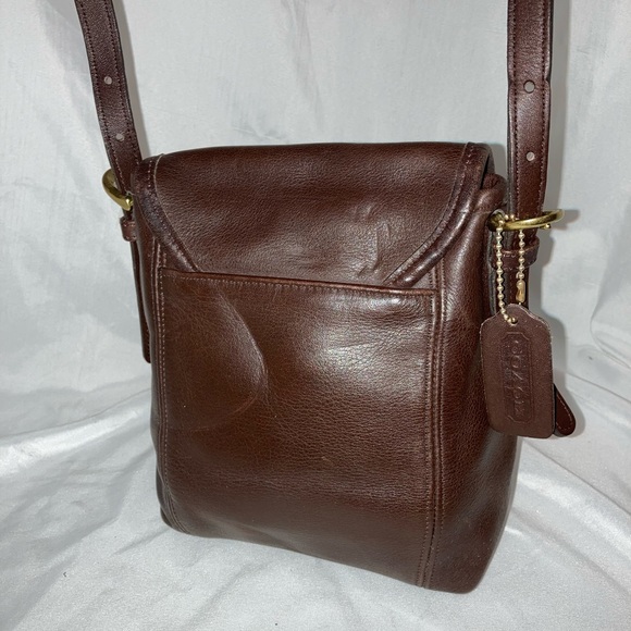 Vintage COACH 4108 Small Soho Leather Handbag Brown Satchel Bag - Picture 8 of 12